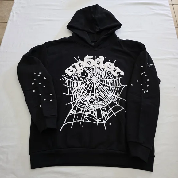 Black Hoodie for Men - Picture 7 of 16